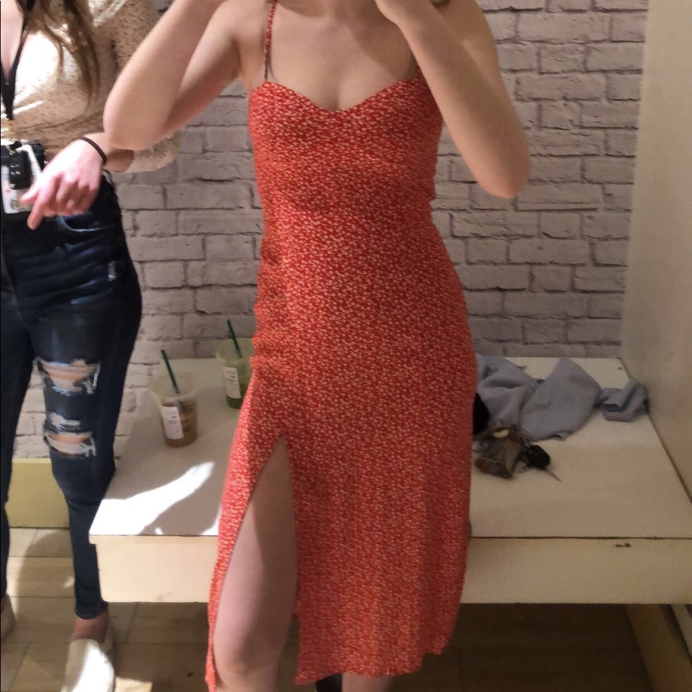 F21 flower dress